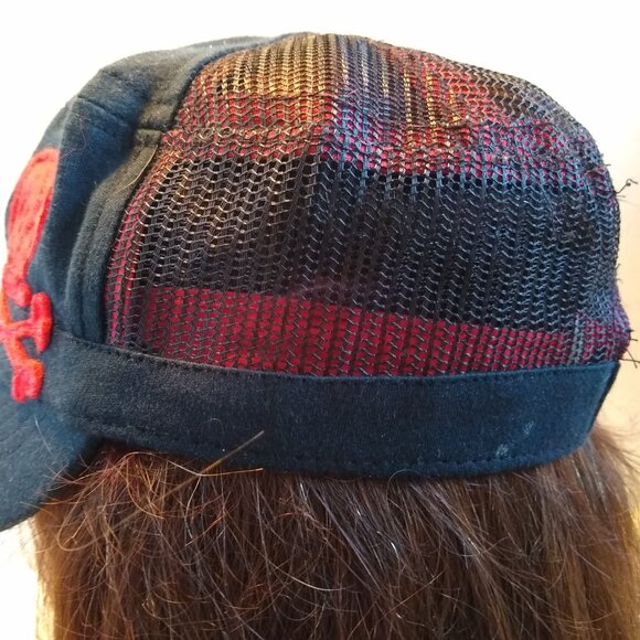 Kids San Diego hat co Black cadet trucker cap - Picture 3 of 6